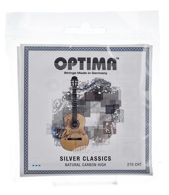 Optima 270.CHT Silver Classic Carbon nailoninės klasikinės gitaros stygos