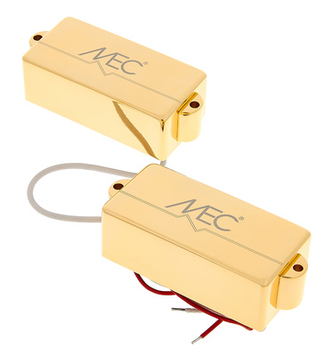MEC P-Style Bass Pickup 4 Gold bosinės gitaros garso nuėmėjas