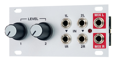 Intellijel Designs Stereo Mixer 1U stereo mikšerio modulis