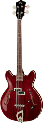 Guild Starfire I Bass Cherry Red keturstygė pusiau akustinė bosinė gitara