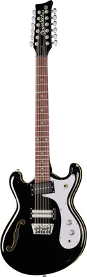 Danelectro 66-12 Black 12-stygė elektrinė gitara
