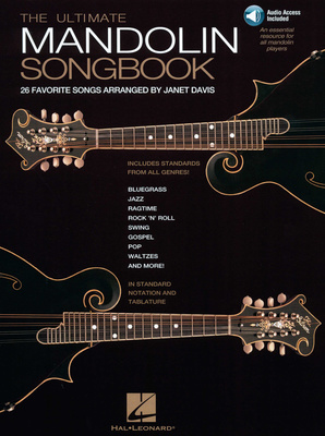 Hal Leonard Ultimate Mandolin Songbook mandolinos knyga