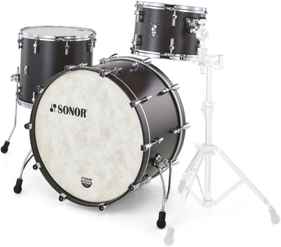 Sonor SQ1 Rock GT Black būgnų korpusų komplektas