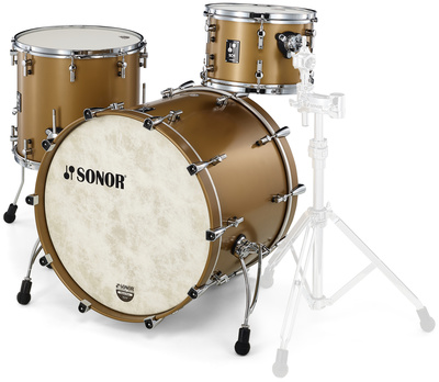 Sonor SQ1 Standard GT Satin Gold M. būgnų korpusų komplektas
