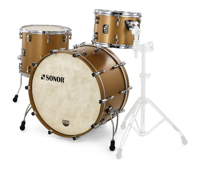 Sonor SQ1 Rock GT Satin Gold Metal būgnų korpusų komplektas