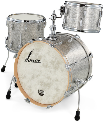 Sonor Vintage Three20 Silver WM būgnų korpusų komplektas  