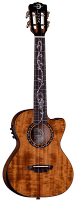 Luna Guitars Uke Vineyard Koa Bevel T PU