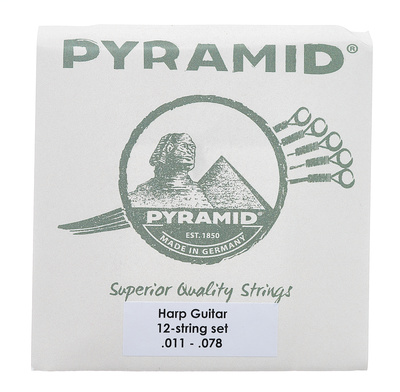 Pyramid Harpguitar String Set arfos-gitaros stygų komplektas