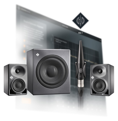 Neumann Monitor Alignment Kit 3 žemų dažnių garsiakalbis