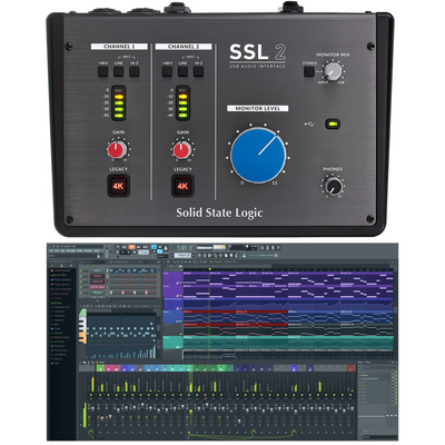SSL 2 FL Fruity Set USB garso sąsaja