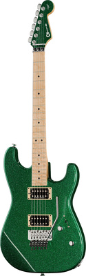 Charvel San Dimas 2H FR Green Sparkle elektrinė gitara