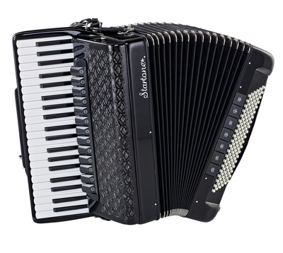 Startone Piano Accordion 120 IV Black pianinis akordeonas