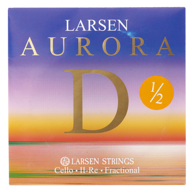 Larsen Aurora Cello D String 1/2 Med. pavienė d styga violončelei