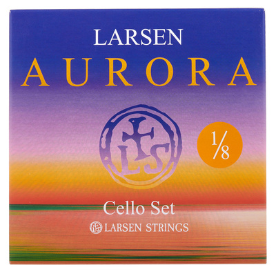 Larsen Aurora Cello Strings Set 1/8 M violončelės stygų komplektas