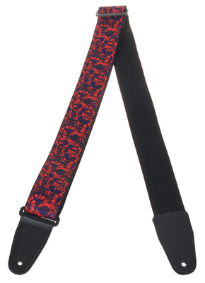 Levys Poly Strap 2" P&R Skulls gitaros diržas