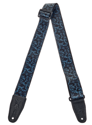 Levys Poly Strap 2" B&G Skulls gitaros diržas