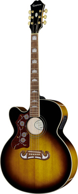 Epiphone J-200 EC Studio LH VS kairiarankių akustinė gitara