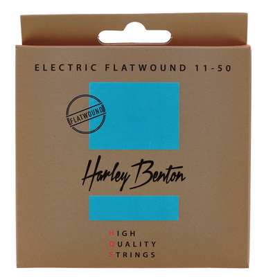 Harley Benton HQS EL 11-50 Flatwound plokščiosios elektrinės gitaros stygos