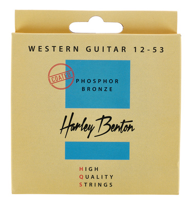 Harley Benton HQS WE 12-53 PB Coated dengtos akustinės gitaros stygos