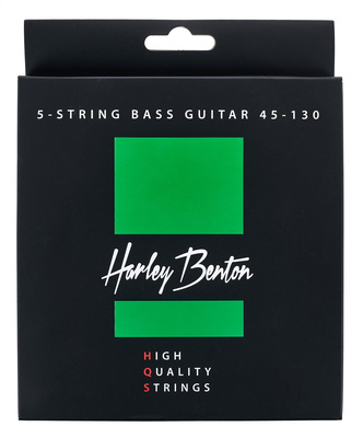 Harley Benton HQS Bass-5 45-130 elektrinės bosinės gitaros stygos