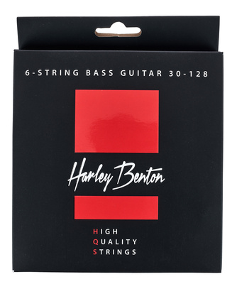 Harley Benton HQS Bass-6 30-128 6-stygų elektrinės bosinės gitaros stygos