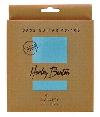 Harley Benton HQS Bass 45-100 plokščios bosinės gitaros stygos