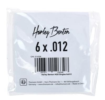Harley Benton HQS Singles 6x012 pavienės gitaros stygos