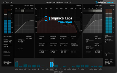 Softube Empirical Labs Trak Pak garso ir efektų priedas