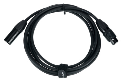 Stairville PDC3BK IP65 DMX laidas 3m 3pin