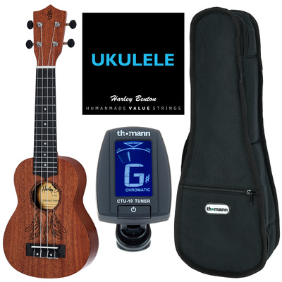 Harley Benton Kahuna-S Dreamcatcher sopraninė ukulelė