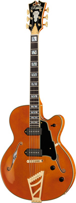 DAngelico Excel 59 Vintage Natural pusiau akustinė gitara