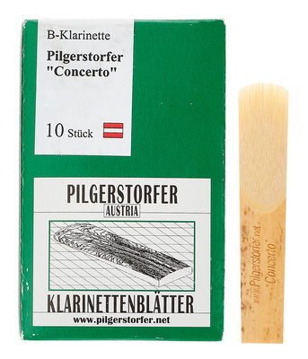 Pilgerstorfer Concerto Bb- Clarinet 3.75 klarneto liežuvėliai (vokiški)