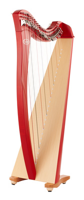 Salvi SALJUN-RZS Juno 27 raudona arfa