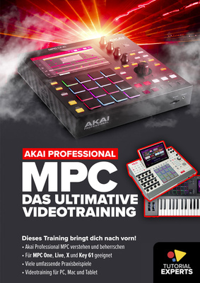 Tutorial Experts Akai MPC studijos mokomasis vaizdo įrašas