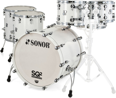 Sonor SQ2 Rock Set Beech White Spkl.