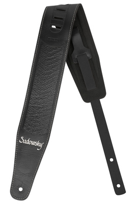 Sadowsky MasterBuilt Leather BK BS odinis gitaros diržas