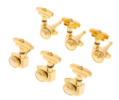 Grover 509G Locking Rotomatics 3+3 gitarų derinimo mechanizmai