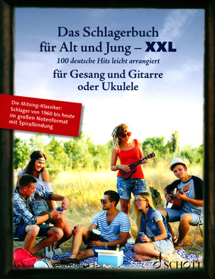 Schott Schlagerbuch Git/Uku XXL natų knyga