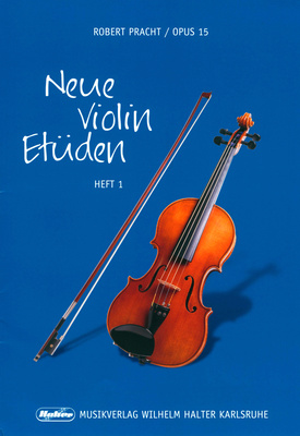 Musikverlag Wilhelm Halter Pracht Neue Violin Etüden 1 smuiko etiudai  