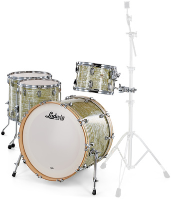 Ludwig Classic Maple 4pcs Olive Pearl būgnų korpusų komplektas