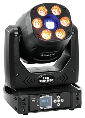 Eurolite LED TMH-H90 Hybrid Mov B-Stock judanti galva - spotas