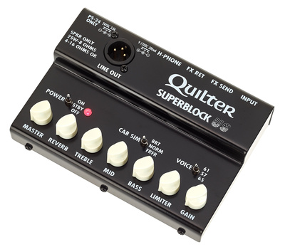 Quilter Superblock US tranzistorinė gitaros stiprintuvo galva