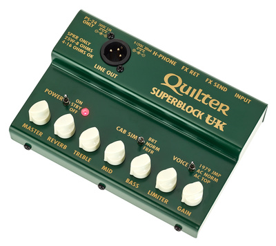 Quilter Superblock UK tranzistorinė gitarų stiprintuvo galva  