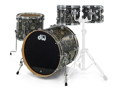 DW Finish Ply Silver Abalone premium klasės būgnų komplektas