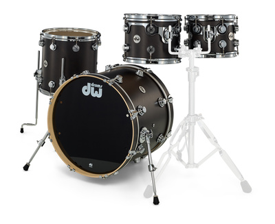 DW Satin Oil Studio Set Ebony premium klasės būgnų komplektas