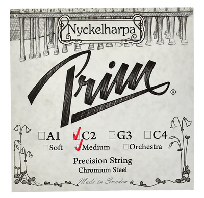 Prim Nyckelharpa String C2 Medium stygos
