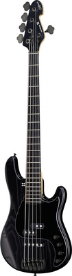 Sandberg California II VT 5 Black Matt penkiastygė bosinė gitara