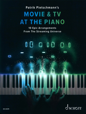 Schott Movie & TV At The Piano fortepijono dainų knyga