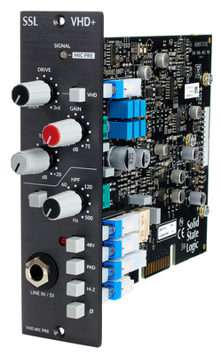 SSL 500-Series VHD+ Preamp priešstiprintuvas