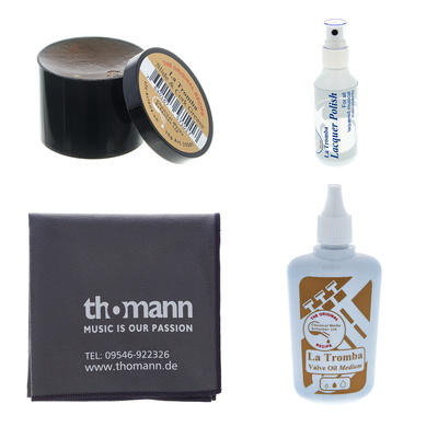 La Tromba Care Set pučiamųjų instrumentų valymo priemonės